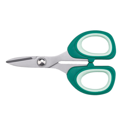 Westcott 16876 Industrieschere Titan Nitrid beschichtet, 13,8 cm, grün
