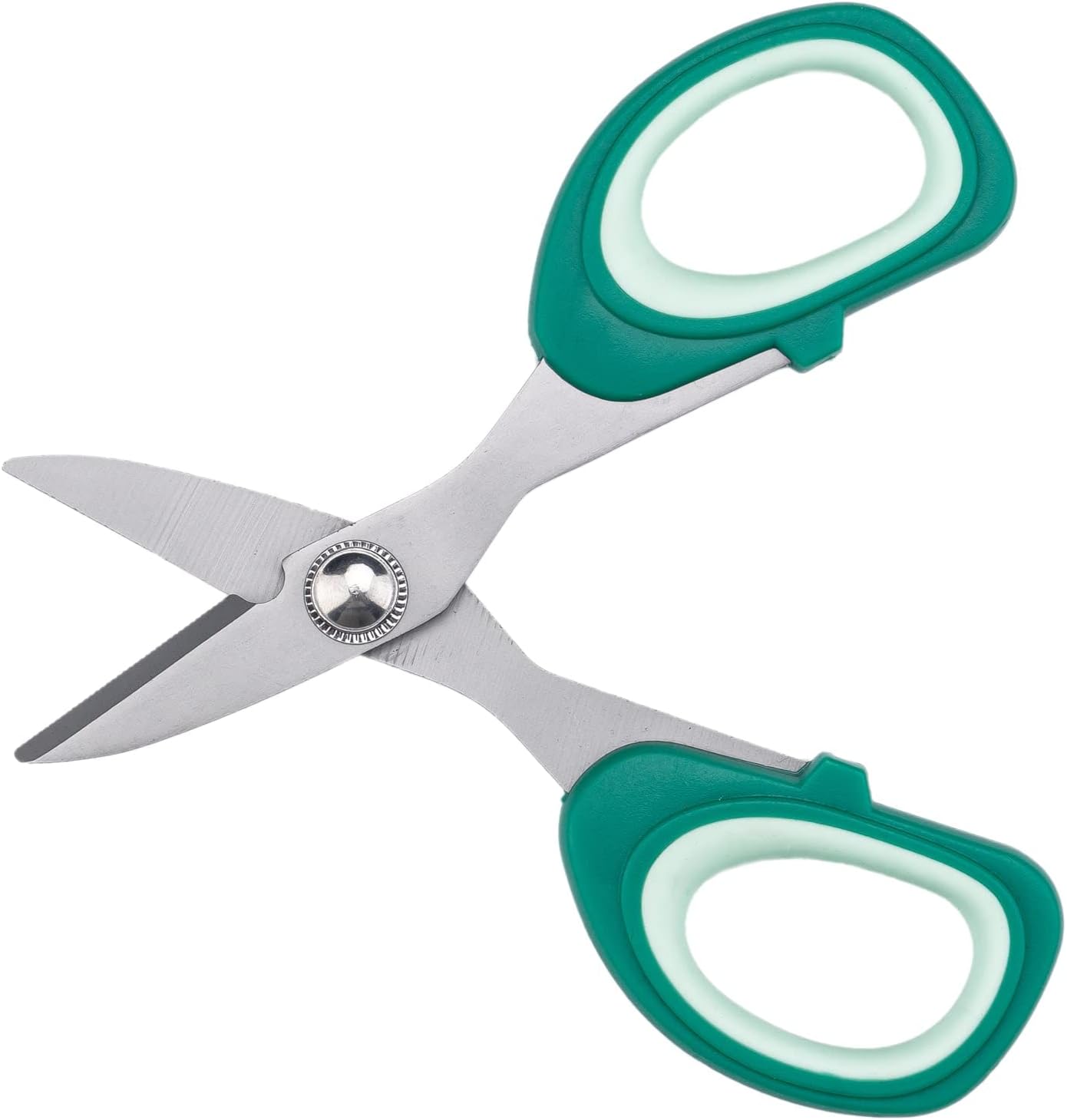 Westcott 16876 Industrieschere Titan Nitrid beschichtet, 13,8 cm, grün