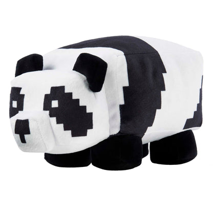 Minecraft Basic Panda Plush, Video-Game Character Soft Doll, Collectible Toy Gift for Ages 3 Years & Older