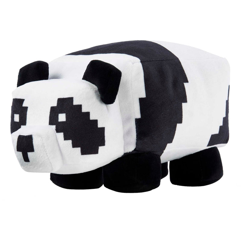 Minecraft Basic Panda Plush, Video-Game Character Soft Doll, Collectible Toy Gift for Ages 3 Years & Older