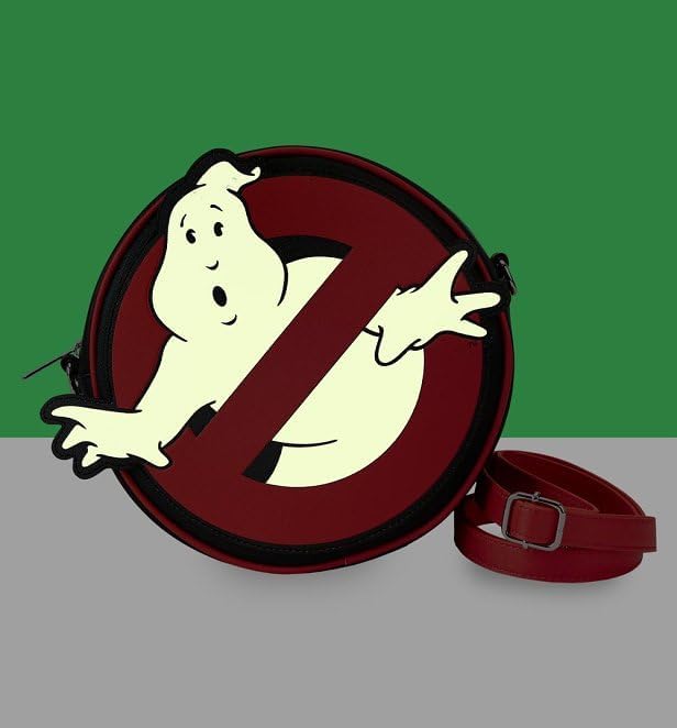 Loungefly Sony Ghostbusters No Ghost Logo Crossbody Purse One Size