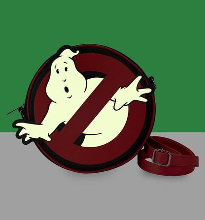 Loungefly Sony Ghostbusters No Ghost Logo Crossbody Purse One Size