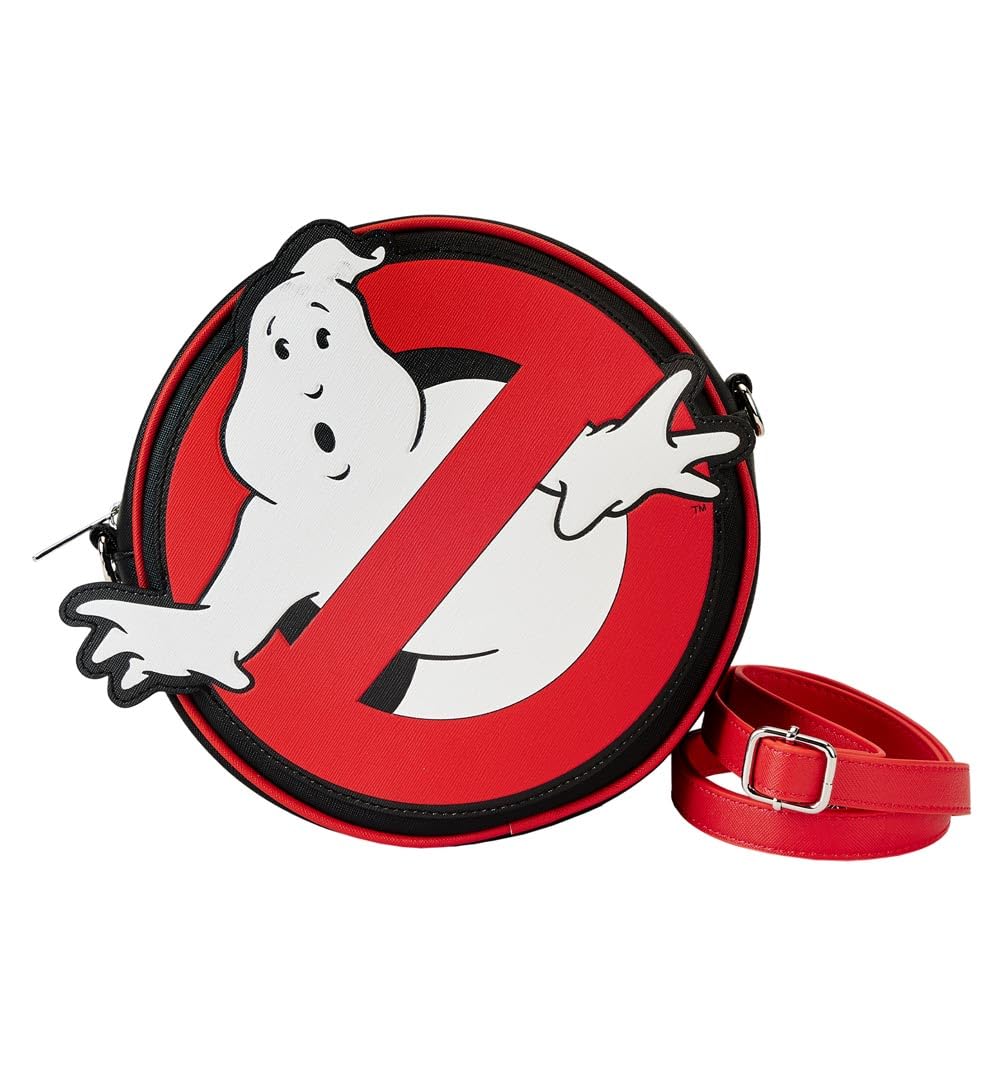 Loungefly Sony Ghostbusters No Ghost Logo Crossbody Purse One Size