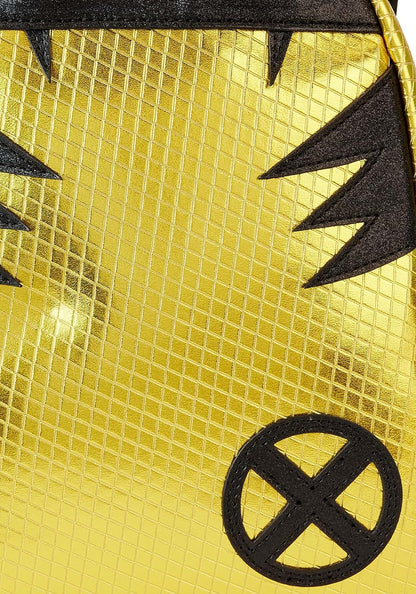 Marvel Metallic X-Men Wolverine Cosplay Mini Backpack One Size