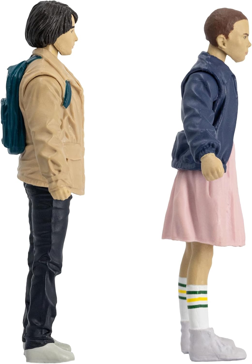 McFarlane Toys - Stranger Things Page Punchers, 2 Unidades, Figuras de acción de Eleven y Mike Wheeler de 3 Pulgadas con cómic