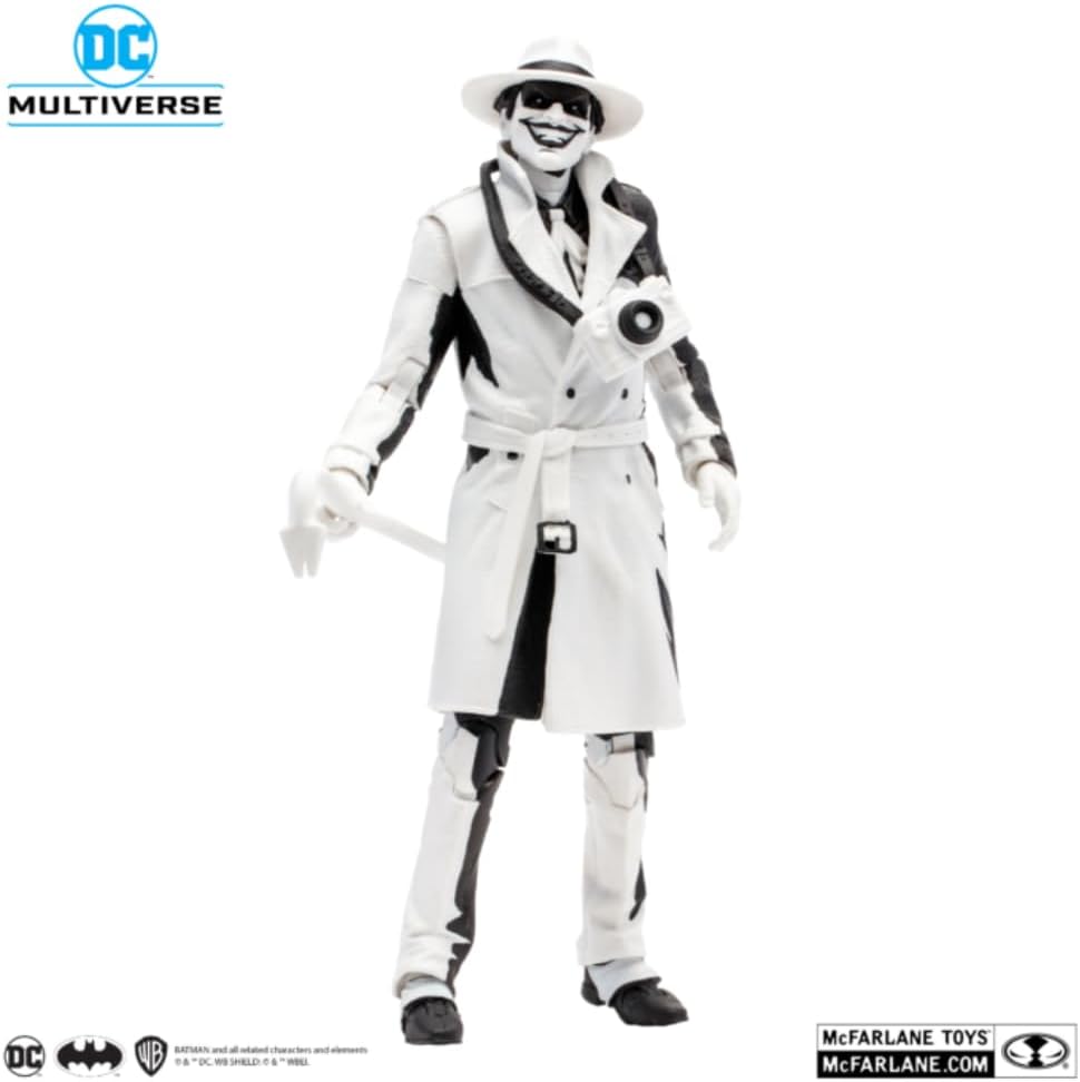 McFarlane Toys DC Multiverse The Joker Designed by Jason Fabok Sketch Edition Gold Label 7in Action Figure with Ultra Articulation, Exclusive Designer Box, Collectible Art Card