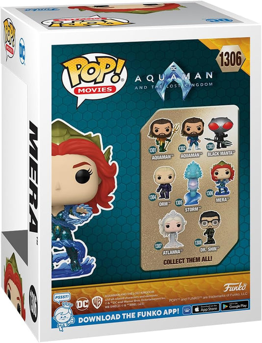 Funko POP! Movies: DC - Mera - Aquaman - Collectable Vinyl Figure - Gift Idea - Official Merchandise - Toys for Kids & Adults - Movies Fans - Model Figure for Collectors and Display