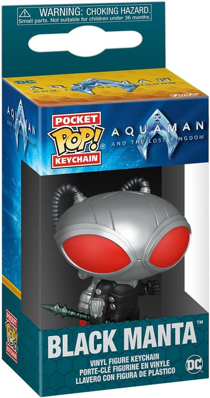Funko Pop! Keychain: Aquaman and The Lost Kingdom - Black Manta