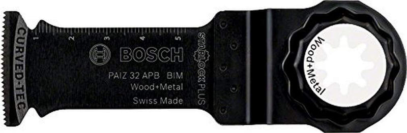 Bosch 2608662558 "PAIZ 32 APB" Plunge Cut Saw Blade, Black