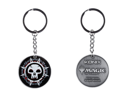 Konix Magic The Gathering Schlüsselanhänger – Black Mana Design