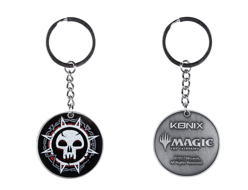 Konix Magic The Gathering Schlüsselanhänger – Black Mana Design