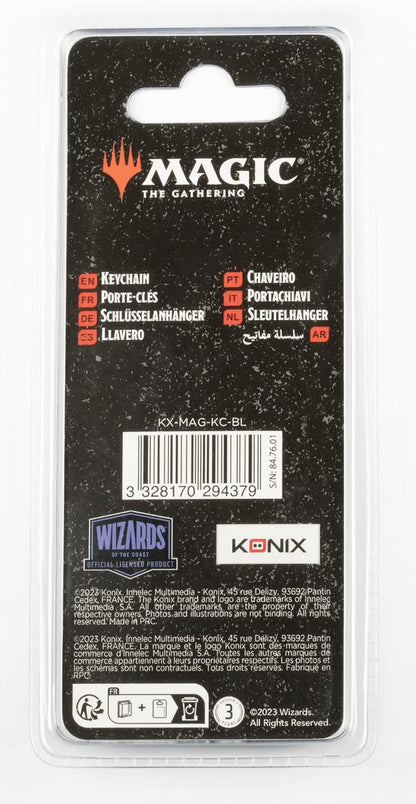 Konix Magic The Gathering Schlüsselanhänger – Black Mana Design