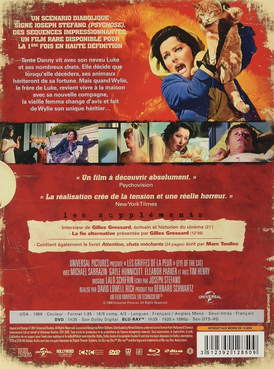 Griffes de la peur (les) - combo dvd + blu-ray