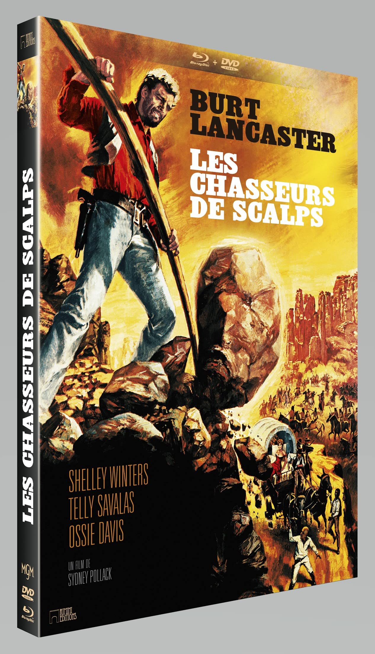 Chasseurs de scalps (les) - combo dvd + blu-ray