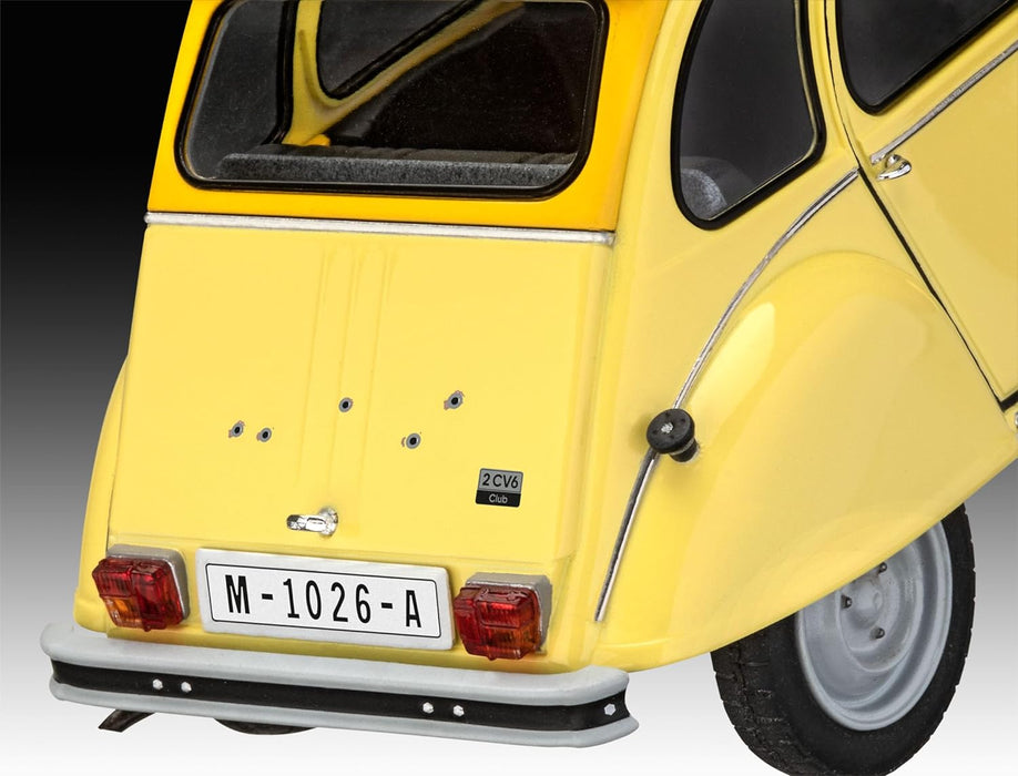 Revell Modellbausatz I Geschenkset James Bond Citroen 2 CV I Detailreicher James Bond Bausatz I 126 Teile I Maßstab 1:24 I für Kinder und Erwachsene ab 12 Jahren
