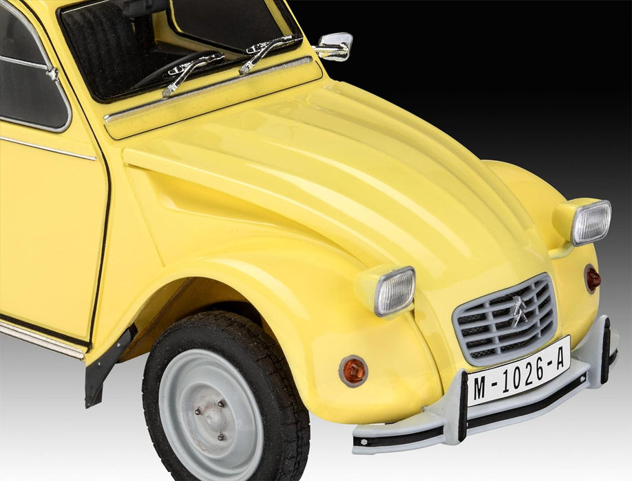 Revell Modellbausatz I Geschenkset James Bond Citroen 2 CV I Detailreicher James Bond Bausatz I 126 Teile I Maßstab 1:24 I für Kinder und Erwachsene ab 12 Jahren