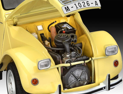 Revell Modellbausatz I Geschenkset James Bond Citroen 2 CV I Detailreicher James Bond Bausatz I 126 Teile I Maßstab 1:24 I für Kinder und Erwachsene ab 12 Jahren