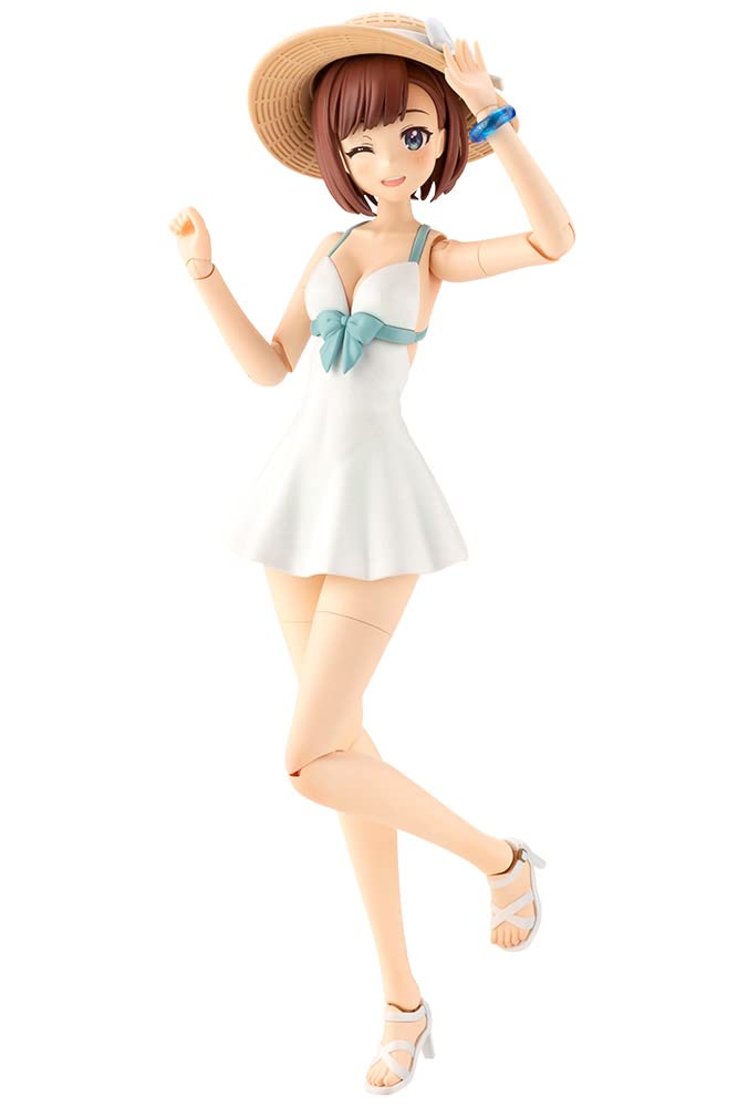 Kotobukiya Sosai Girl Garden Small Bird Play Calendar Swimsuit Total Height Approx. 6.3 Inches (160 mm), 1/10 Scale Plastic Model