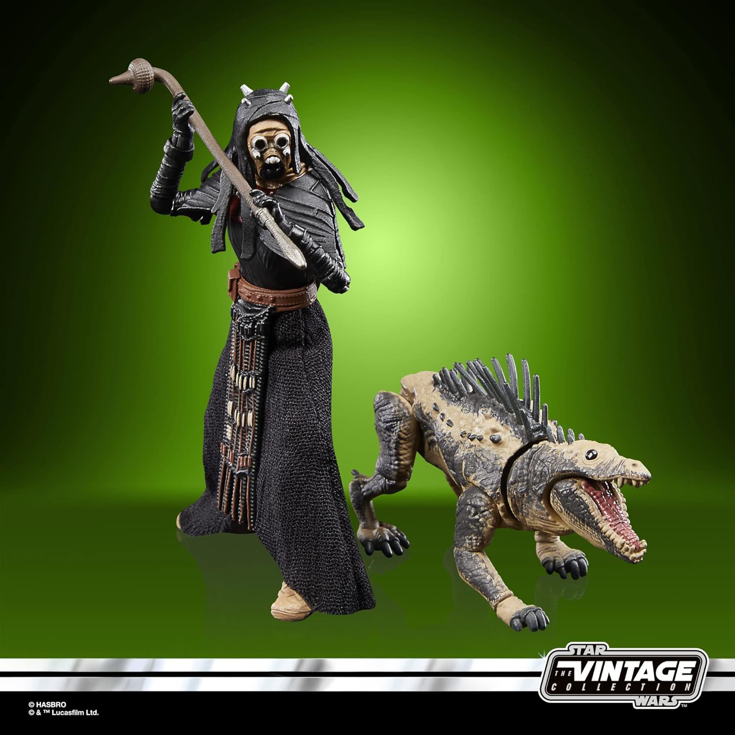Figure Action Tusken Warrior and Massiff 9cm