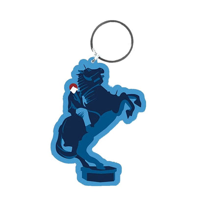 Pyramid International Harry Potter Rubber Keyring, Zip Pull or Backpack Charm (Chess Knight Ron Design) - Official Merchandise