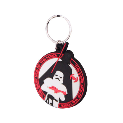 Star Wars Rubber Darth Vader & Stormtrooper Keyring