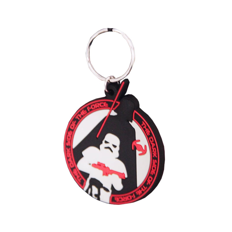 Star Wars Rubber Darth Vader & Stormtrooper Keyring