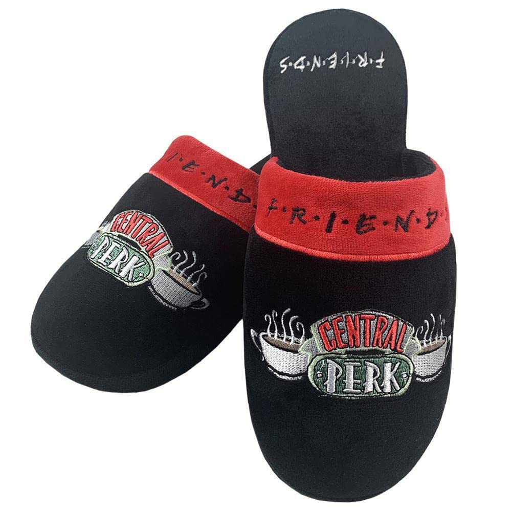 FRIENDS Groovy Womens Television Series Official Central Perk Slippers UK Size 5-7