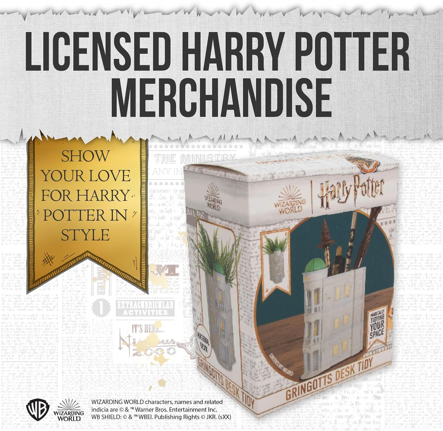 Harry Potter Utensilo Stiftehalter Gringotts