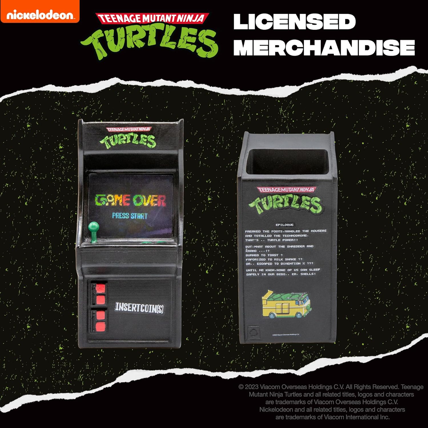 Tortues Ninja Pot à crayons Arcade Machine