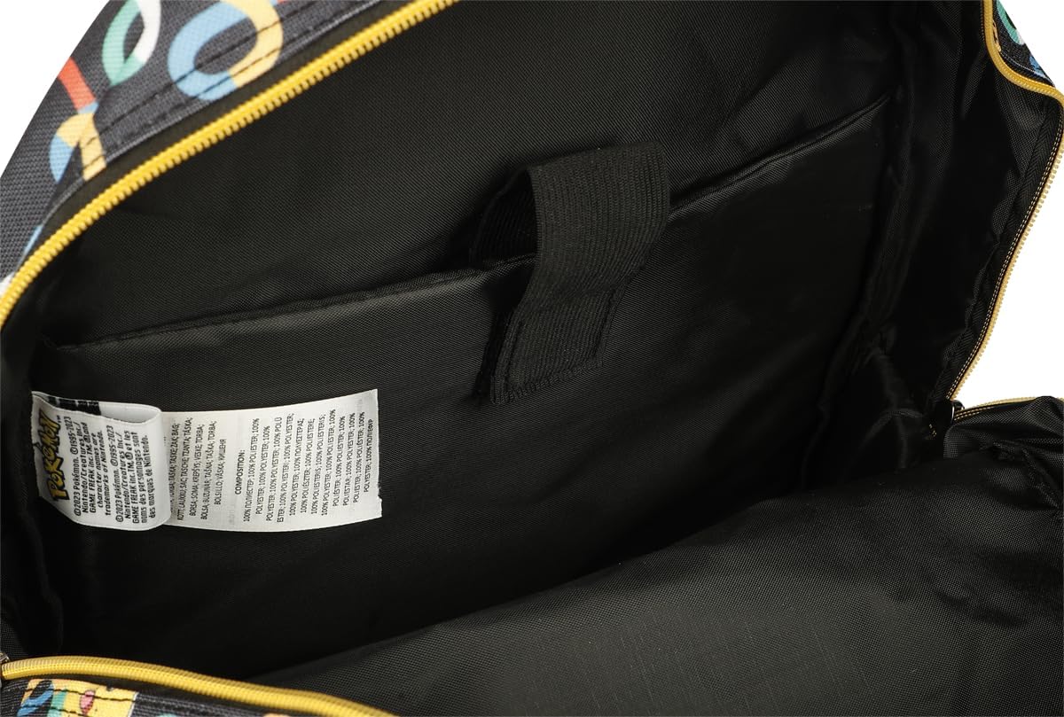 Pokémon Happy Pikachu! Unisex Zaino multicolore 100% poliestere