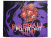 Stranger Things Hellfire Club - Fireball Him Unisex Geldbörse schwarz