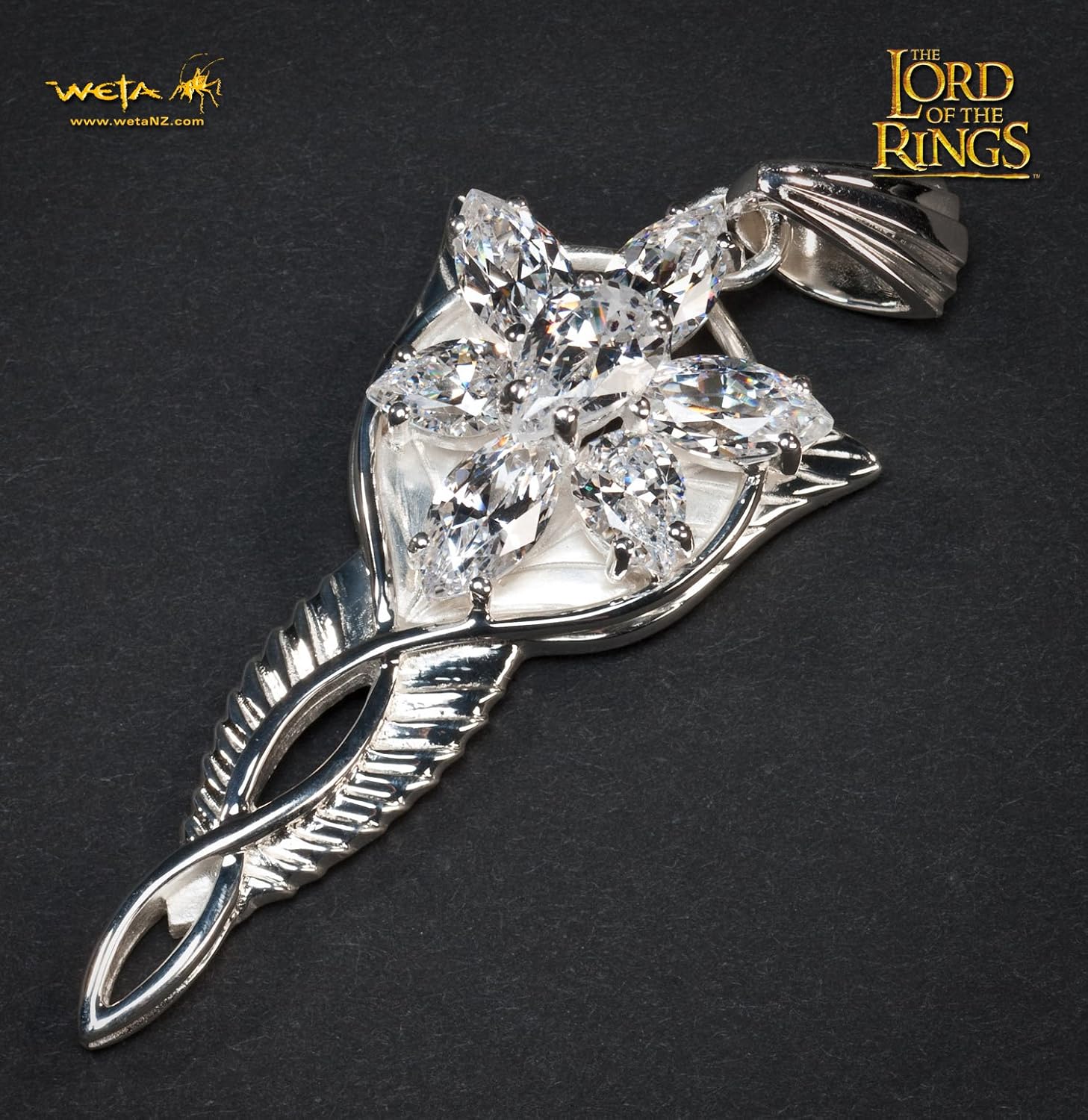 Weta Workshop The Lord of The Rings Evenstar Sterling Silver Replica Anhänger
