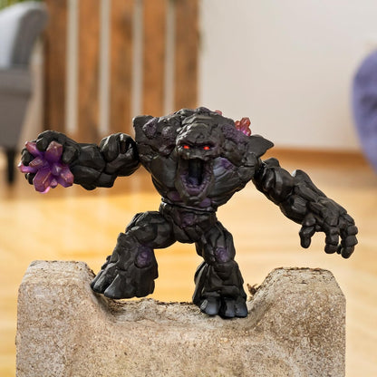 schleich Eldrador 70158 Shadow World Stone Monster - Realistic Mythical Fantasy Creature Action Figure Toy - Creature with Movable Arms and Torso - Monster Toys Gift for Boys and Girls, Kids Ages 7+