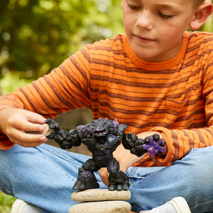 schleich Eldrador 70158 Shadow World Stone Monster - Realistic Mythical Fantasy Creature Action Figure Toy - Creature with Movable Arms and Torso - Monster Toys Gift for Boys and Girls, Kids Ages 7+