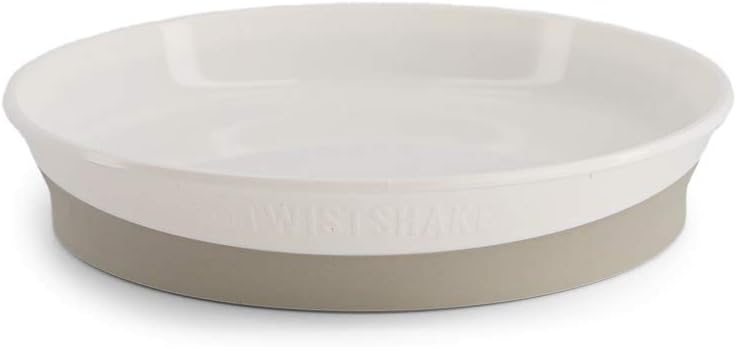 Twistshake Plate for Baby, Infant Feeding, BPA Free, 6+ Months, Pastel Pink