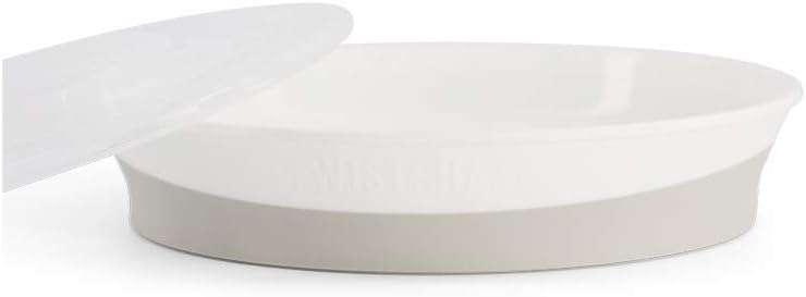 Twistshake Plate for Baby, Infant Feeding, BPA Free, 6+ Months, Pastel Pink