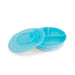 Twistshake Baby Plate with Airtight Lid | Divided Plates for Children | BPA-Free Baby Weaning Plate | 3 Parts Food Training Plate | 6 Month+ Baby Feeding Plate | Newborn Essentials | Pastel Blue