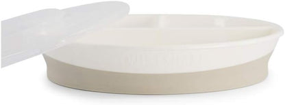 Twistshake - Divided Plate 6+M White