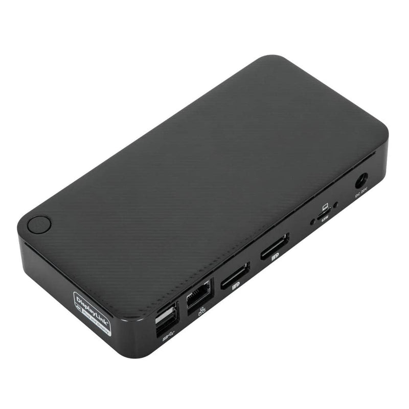 Targus, Docking Station, USB-C, Universal DisplayLink, Dual 4K DisplayPort Docking with 65W Power Delivery