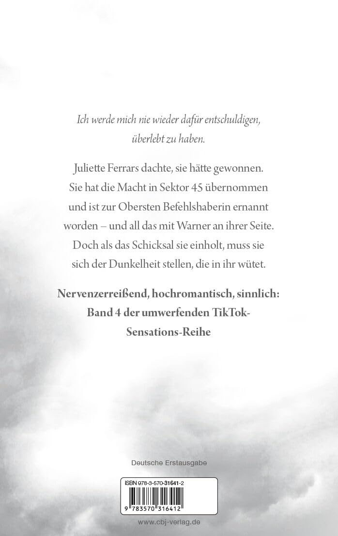 Restore Me: Die Fortsetzung der mitreißenden Romantasy-Reihe. TikTok made me buy it (Die "Shatter Me"-Reihe, Band 4