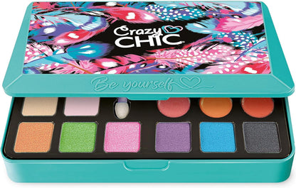 Clementoni 18749 Crazy Chic-Be Yourself Collection-Be a Rocker-Children Sets, Make Age 10, Cosmetics for Teenage, Creative Gift for Girls, Made in Italy, multi-color