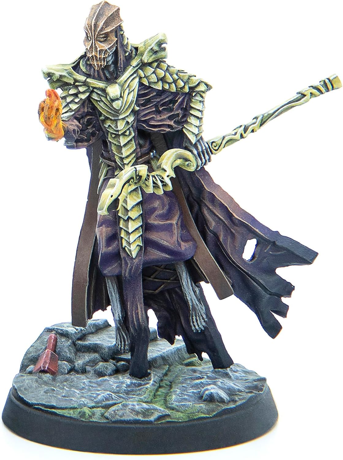 Modiphius: The Elder Scrolls: Call to Arms: Draugr Masters - 5 Figure Resin Expansion, Chapter 4, Unpainted, 32mm Miniatures with Scenic Bases, RPG