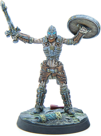Modiphius: The Elder Scrolls: Call to Arms: Draugr Masters - 5 Figure Resin Expansion, Chapter 4, Unpainted, 32mm Miniatures with Scenic Bases, RPG