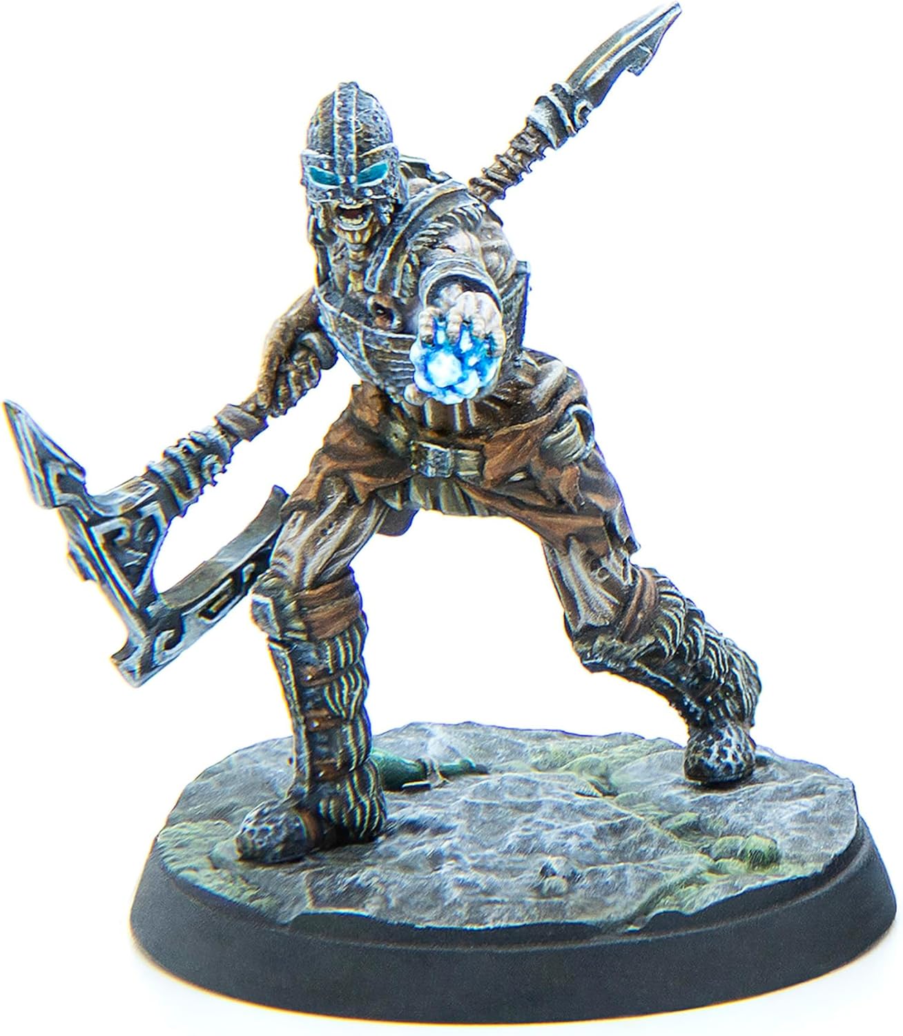 Modiphius: The Elder Scrolls: Call to Arms: Draugr Masters - 5 Figure Resin Expansion, Chapter 4, Unpainted, 32mm Miniatures with Scenic Bases, RPG