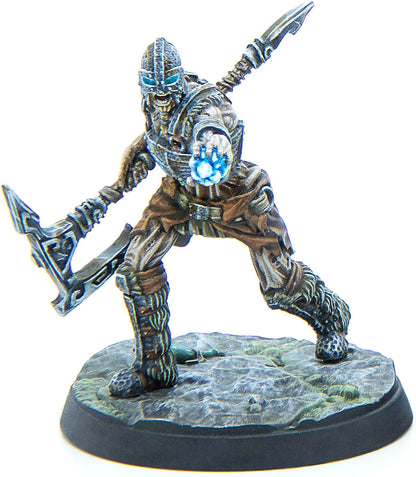 Modiphius: The Elder Scrolls: Call to Arms: Draugr Masters - 5 Figure Resin Expansion, Chapter 4, Unpainted, 32mm Miniatures with Scenic Bases, RPG