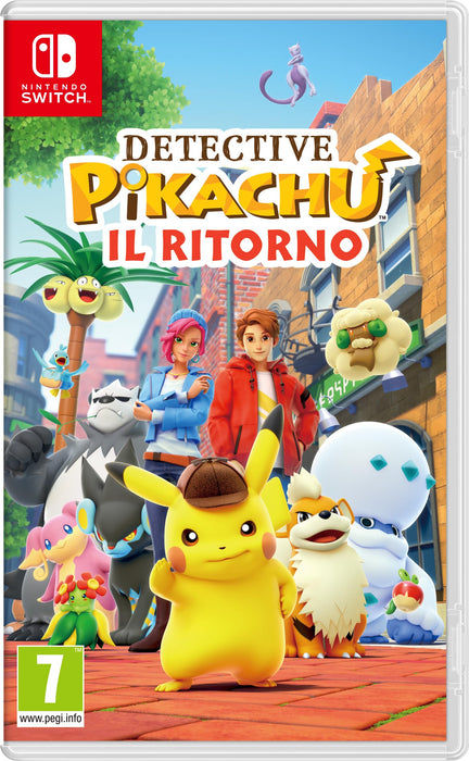 DETECTIVE PIKACHU IL RITORNO-Videogioco Nintendo - Ed. Italiana - Versione su scheda