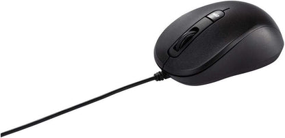 ASUS MU101C Blue Ray - Ratón silencioso (ambidiestro, 3200 PPP, silencioso), Color