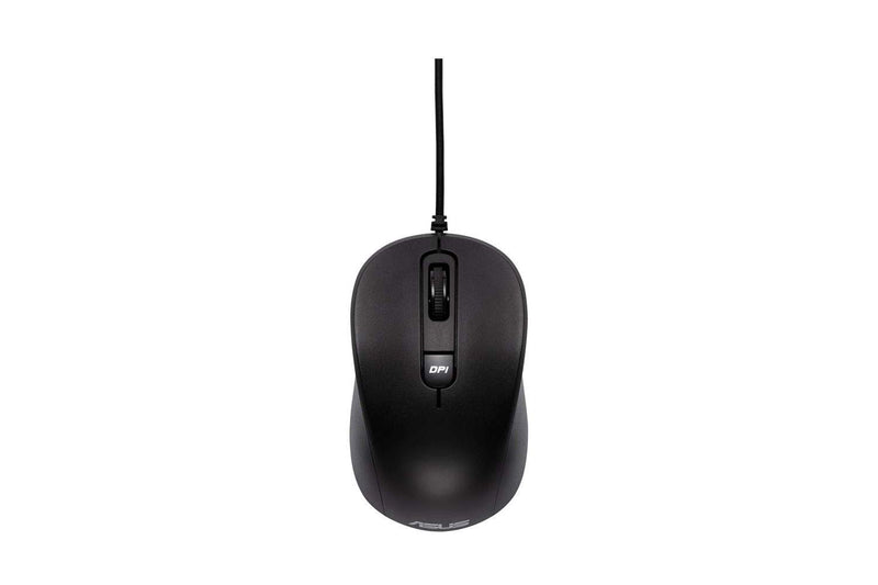 ASUS MU101C Blue Ray - Ratón silencioso (ambidiestro, 3200 PPP, silencioso), Color