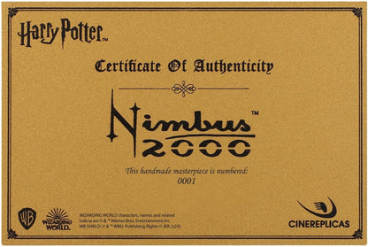 Cinereplicas Harry Potter - Nimbus 2000 Junior Replica in Scala 1:2 - Licenza Ufficiale