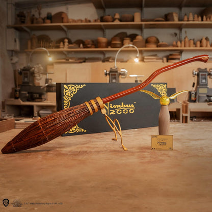 Cinereplicas Harry Potter - Nimbus 2000 Junior Replica in Scala 1:2 - Licenza Ufficiale